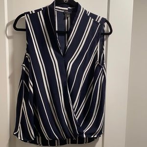 Ann Taylor Factory Faux Wrap Blouse